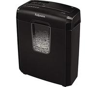 Fellowes 4686601 Destructeur individuel 6C Coupe Croisée 6 feuilles Noir