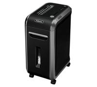 Fellowes 99Ci Destructeur Croisé 3x38mm - Fente 23cm, 17 Feuilles, Panier 34L, Niveau Sécurité 4, Cycle 25min, Destruction CD/Carte Crédit, Noir