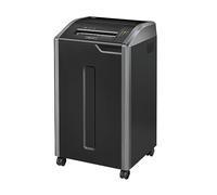 Fellowes 4698001 Destructeur de Documents 425Ci Coupe Croisée 28-30 Feuilles avec Technologies 100% Anti-bourrage et Détection Tactile, Noir