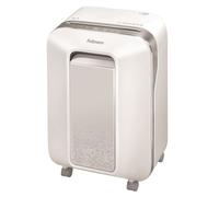 Fellowes Destructeur de documents LX201 – coupe micro DIN P-5, 12 feuilles, 22 L – Blanc