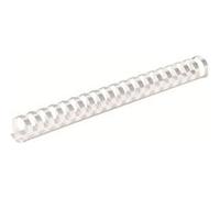 Fellowes - 51 mm - 21 anneaux - A4 (210 x 297 mm) - 450 feuilles - blanc - 50 unités peigne de reliure en plastique - pour Fellowes Galaxy 500, Galaxy E 500, Pulsar 300, Starlet 90 Blanc G