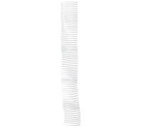 Fellowes 5114401 Lot de 25 spirales métalliques 38 mm Blanc