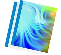 Fellowes 53171 Lot de 100 Couvertures préencollées prestige pour thermique A4 Bleu Royal