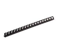 Fellowes - 5330702 - Pack de 25 Anneaux plastiques - 8 mm - Noir