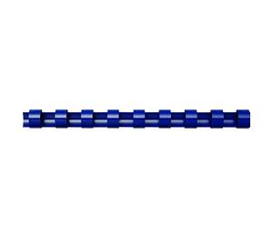 Fellowes - 5346305 - Pack De 100 Anneaux Plastiques - 12 Mm - Bleu