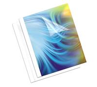 Fellowes Chemise à reliure thermique Coverlight A4 3 mm/150 µm blanche – Pack de 20 (30 feuilles)