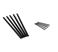 Fellowes 5384001 Pack de 50 Baguettes de reliure manuelle Relido 9-12 mm Noir & Klemmschiene Relido, A4, 3-6 mm Füllhöhe, schwarz, 50 Pezzi