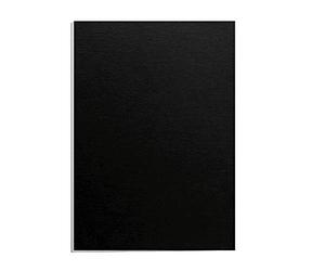 Fellowes 5476602 Futura- Pack de 100 colorées A4 Couvertures de reliure polypropylène - Noir