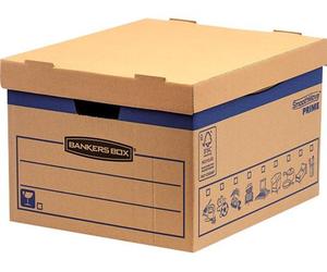 Fellowes 6203901 Fellowes BANKERS BOX Umzugskarton SmoothMove FastFold, 37 l