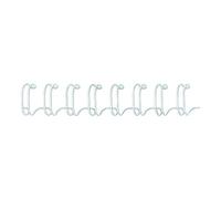 Fellowes - 8 mm - 34 anneaux - A4 (210 x 297 mm) - 50 feuilles - blanc - 100 unités fil de ligature - pour Fellowes WB 500