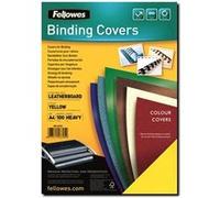 Fellowes - A4 (210 X 297 Mm) - Gris - 250 G/M² - 100 Unités Couverture À Reliure