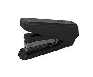 Fellowes Agrafeuse sans bourrage, capacité de 40 feuilles - Agrafeuse manuelle antibactérienne pleine-bande EasyPress LX870 - Utilisable à la fois avec des agrafes 24/6 mm et 26/6 mm - Noir