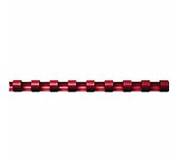 Fellowes Anneaux plastiques - Rouge (25)