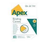 FELLOWES APEX CLR PVC COVER LIGHTWEIGHT