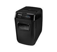Fellowes AutoMax 150C Destructeur Coupe Croisée 4x38mm (P-4) 150 Feuilles Auto, 8 Manuelles, Corbeille 32L, Technologie SilentShred™