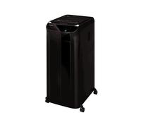 Fellowes Destructeur AutoMax 600M Micro-broyage P-5 – 600 feuilles, 2x12 mm, 83 L, Noir
