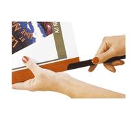 Fellowes Baguettes de reliure manuelle 3-6 mm - Noir - Boîte de 50