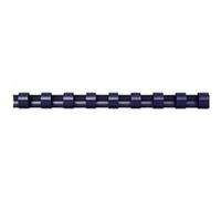 Fellowes - baguettes de reliure plastiques, format A4, 14mm, bleu pqt 100 Bleu G