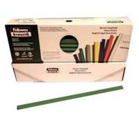 Fellowes Baguettes de reliure rondes D103VE 3 mm Vert Lot de 50