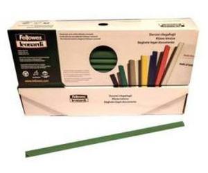 Fellowes Baguettes de reliure rondes D103VE 3 mm Vert Lot de 50