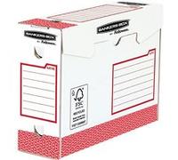 Fellowes Bankers Box Basic Boîte d'archive Heavy Duty, rouge Rouge G