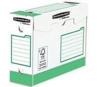 Bankers Box - 4474302 - Boîte D'archives Heavy Duty A4+ 100mm - Vert Pack de 20, L9.5 x H24.4 x L33cm