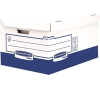 Fellowes BANKERS BOX Boîte à couvercle rabattable pour archives Maxi Ultra Heavy (10 pièces)