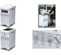 Fellowes BANKERS BOX SYSTEM Corbeille de recyclage, blanc