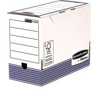 Fellowes - Boite d’Archives System A4+ Dos De 15 cm - Rangement - Carton Recy leu Blanc - 10 Unités