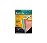 Fellowes 5476602 Futura- Pack de 100 colorées A4 Couvertures de reliure polypropylène - Noir