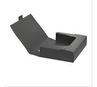 Boîte d'archivage grise Leonardi A4, 35,5 x 25,5 cm - 12 cm de profondeur