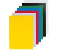 Paquet 100 couvertures carton luxe brillant blanc