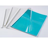 Fellowes Couvertures pour reliure thermique - 8 mm - Blanc - Lot de 100