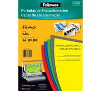 Fellowes Couvertures Reliure Bleu PVC A4