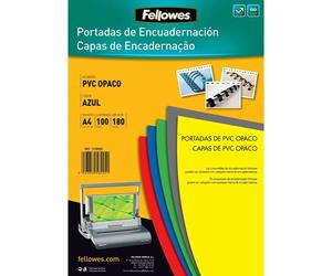 Fellowes Couvertures Reliure Bleu PVC A4