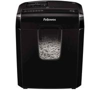 Fellowes Destructeur De Document Powershred 6c Cc 4x35 Mm 6 Feuilles 11 Litres Noir