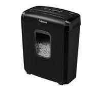 Fellowes Destructeur de documents Powershred 6M - Mini-cut DIN P-4, 6 feuilles, cartes de crédit 13 L