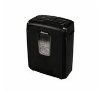 Fellowes Destructeur De Papier Individuel Powershred 8Cd, Coupe Croisée, 8 Feuilles, Cartes De Crédit, CD/DVD, Agrafes, Trombones, Corbeille 14L, Silencieux, Usage Domestique, Noir, 4692101