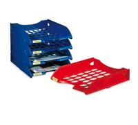 Fellowes E040ROS Bac de rangement Rouge