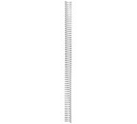 Fellowes ESP006 Spirales métalliques pour reliure Pas 5 : 1 (59 trous), 6 mm