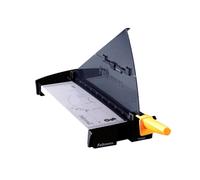 Fellowes Guillotine Fusion A3 5410901 à levier, 10 feuilles, noir/jaune