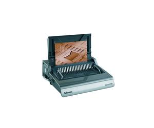 Fellowes Galaxy E Comb - Relieur Électrique à Peigne 500 Feuilles (25 Feuilles par Perforation) 490x446x152mm Noir/Argent - Réf. 5622101