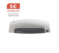 Fellowes Lunar A4 Plastifieuse thermique 80 microns - Blanc
