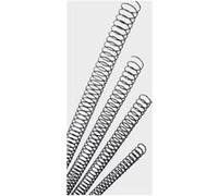 Fellowes ESP026 Lot de 50 reliures à spirales métalliques 26 mm Noir