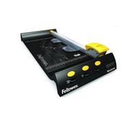 Fellowes Neutron A4/120 Massicot 10 feuilles 32cm Graphite/Argent/Jaune (476x218x78mm) Métal/Plastique, Référence 5410001