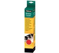 Fellowes - 5330202 - Pack de 25 Anneaux plastiques - 6 mm - Rouge