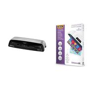 Fellowes Plastifieuse Neptune 3 A3 Avec Pochettes de Plastification 175 Microns et 80 Microns - Pack de 100 Feuilles