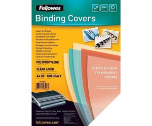 Fellowes Polypropylen Deckblätter Fantaisie A4 50PK