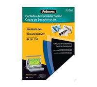 Fellowes Couvertures de reliure 54773 – polypropylène lisse A4 700 micron transparentes 50 unités