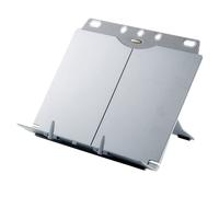 Fellowes Porte-copies BookLift, pliable, 9 hauteurs, 2 clips, jusqu'à 400 feuilles, argent